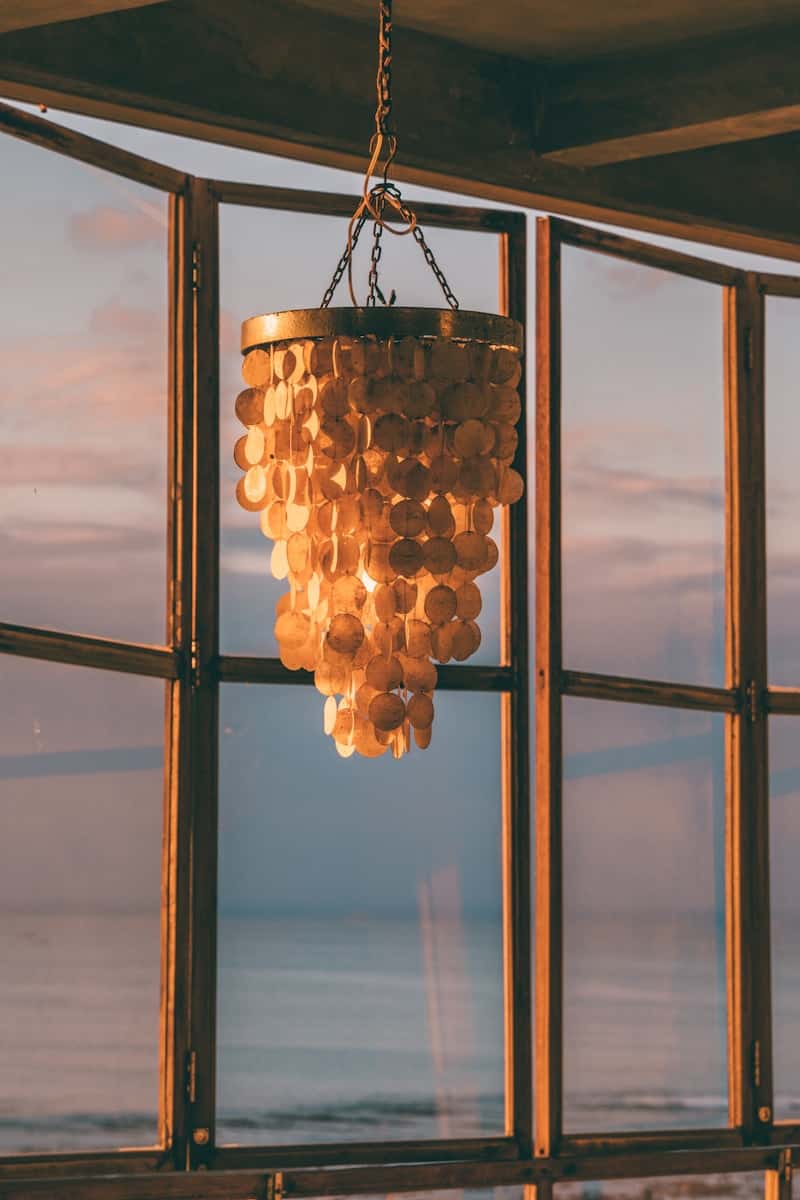 a light from a window