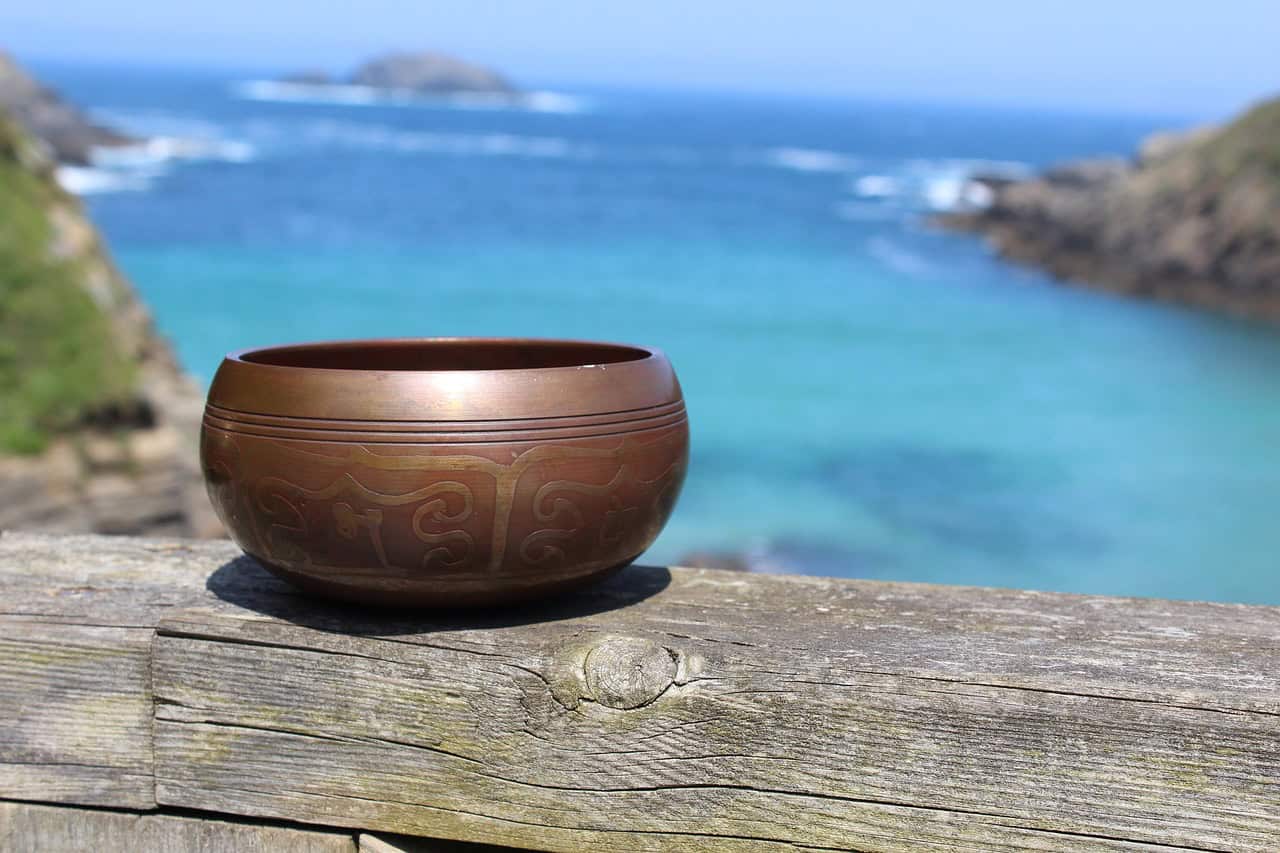 tibetan, singing bowl, meditation